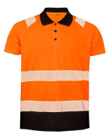 Fluorescent Orange, Black